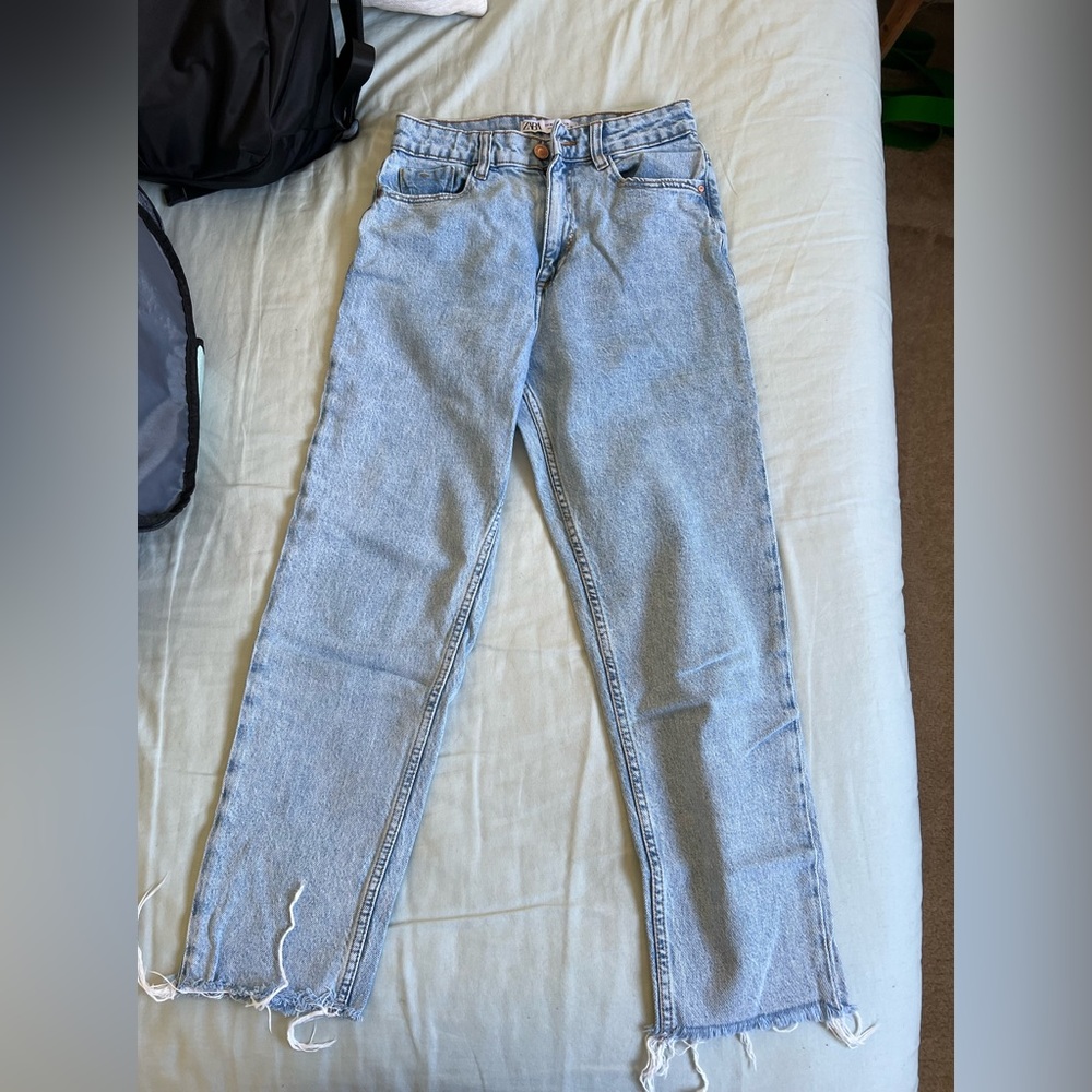Zara mom jeans